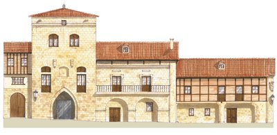 Traditional Houses. Santillana del Mar, Cantabria, Spain by Fernando Aznar Cenamor